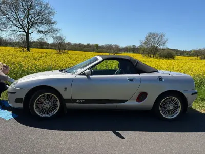 Gebraucht MG F 120 PS (88 kW) 2001 Silber Cabrio