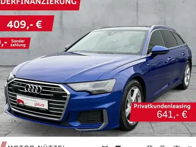 Używany Audi A6 S-Line 286 KM (210 kW) 2022 Niebieski Kombi