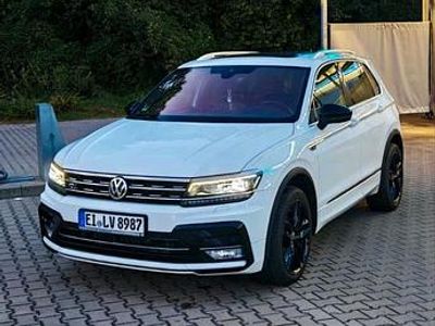 Weiß Gebraucht 2017 VW Tiguan R-line SUV | 24.500 € (Teuer)