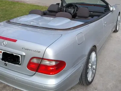 Gebraucht Mercedes CLK200 Elegance 163 PS (119 kW) 2002 Silber Cabrio