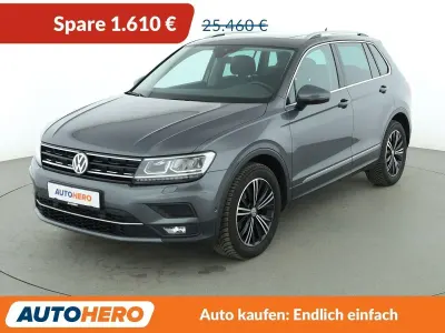 Gebraucht VW Tiguan Highline 150 PS (110 kW) 2020 Grau SUV