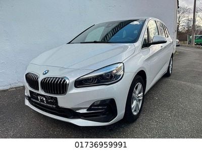 Gebraucht BMW 218 Gran Tourer Luxury Line 136 PS (100 kW) 2022 Weiß Van / Kleinbus