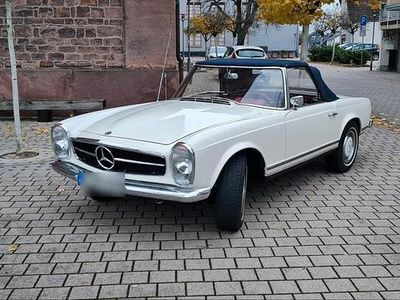 Gebraucht Mercedes 230 150 PS (110 kW) 1963 Weiß Cabrio