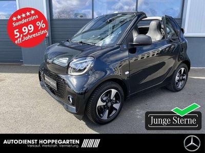 Gebraucht Smart ForTwo Coupé Exclusive 60 kW (82 PS) 2024 Schwarz Cabrio
