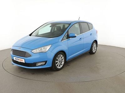 Second-hand Ford C-MAX Titanium 125 CP (91 kW) 2016 Albastru Monovolum