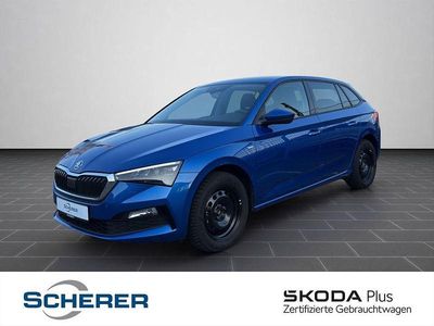 Gebraucht Skoda Scala Ambition 150 PS (110 kW) 2023 Raceblau metallic Kleinwagen