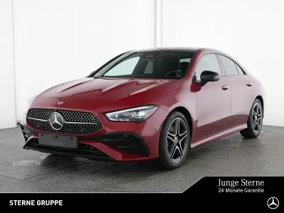 Brugt Mercedes CLA200 AMG 163 HK (119 kW) 2025 Rød Coupe