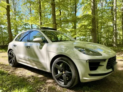 Gebraucht Porsche Macan Turbo 441 PS (324 kW) 2020 Beige SUV