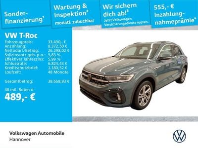 Gebraucht VW T-Roc R-line 150 PS (110 kW) 2025 Blau SUV