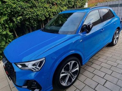 Blau Gebraucht 2021 Audi Q3 S-Line SUV | 32.250 € (Fairer Preis)