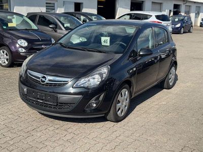 Gebraucht Opel Corsa Edition 87 PS (63 kW) 2014 Schwarz Kleinwagen