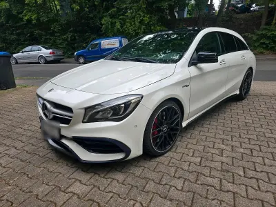 Gebraucht Mercedes CLA45 AMG AMG 383 PS (281 kW) 2017 Weiß Coupé
