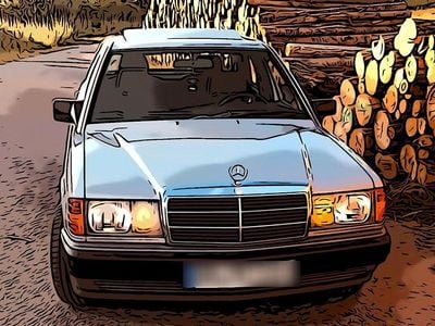 Gebraucht Mercedes 190 118 PS (86 kW) 1990 Grau Limousine
