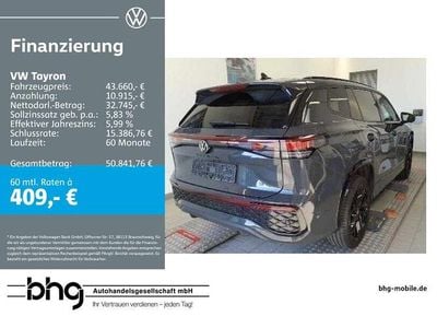 Gebraucht VW Tayron R-line 150 PS (110 kW) 2025 Grau SUV