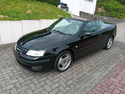Gebraucht Saab 9-3 Cabriolet Vector 150 PS (110 kW) 2006 Schwarz Cabrio