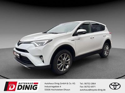 Usata Toyota RAV4 Hybrid Team 197 CV (144 kW) 2018 Bianco SUV