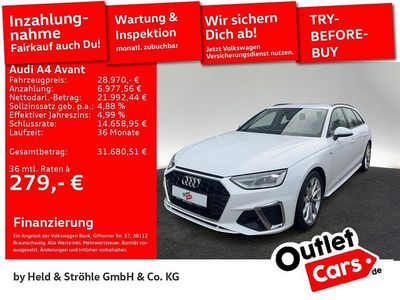 Usata Audi A4 Design 163 CV (119 kW) 2023 Bianco Station wagon