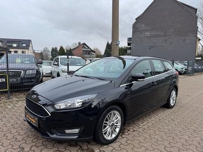 Gebraucht Ford Focus 101 PS (74 kW) 2018 Schwarz Kombi