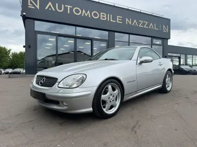 Brugt Mercedes SLK200 AMG 163 HK (119 kW) 2002 Sølv Cabriolet