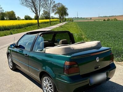 Gebraucht VW Golf Cabriolet 101 PS (74 kW) 1999 Grün Cabrio