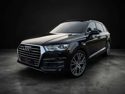 Gebraucht Audi Q7 S-Line 218 PS (160 kW) 2017 Orcaschwarz/deep black SUV