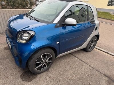 Blau Gebraucht 2021 Smart ForTwo Coupé Passion Kleinwagen | 9.999 € (Fairer Preis)