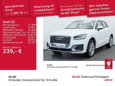 gebraucht Audi Q2 1.0 TFSI sport ultra LED Navi GRA