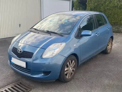 Brugt Toyota Yaris Sol 87 HK (63 kW) 2008 Blå Hatchback