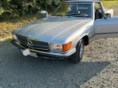 Gebraucht Mercedes SL280 185 PS (136 kW) 1983 Silber Cabrio