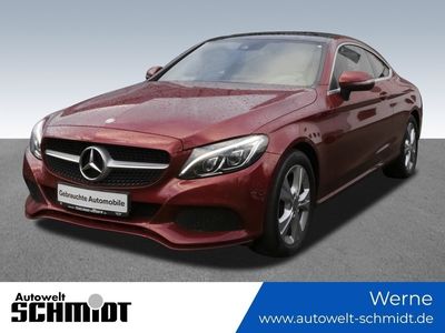 gebraucht Mercedes C200 Coupe Navi HeadUp LED Panorama GARANTIE