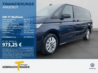 Ny VW Multivan 245 HK (180 kW) 2026 Blå MPV