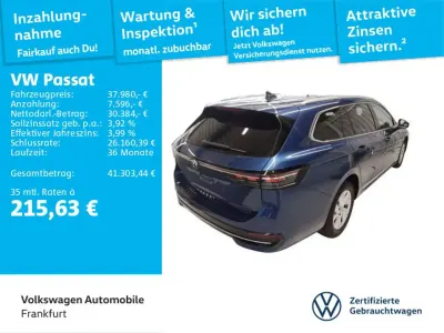 Używany VW Passat Elegance 150 KM (110 kW) 2025 Niebieski Kombi