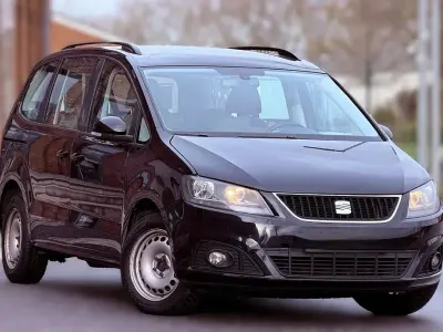 Gebraucht Seat Alhambra Style 140 PS (102 kW) 2011 Schwarz Van / Kleinbus
