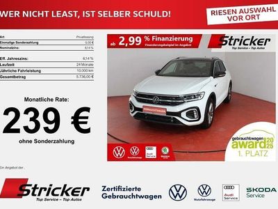 Pure white Gebraucht 2025 VW T-Roc R-line SUV | 27.949 € (Guter Preis)