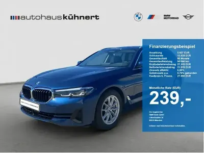 Gebraucht BMW 530 Sport Line 252 PS (185 kW) 2022 Blau Kombi