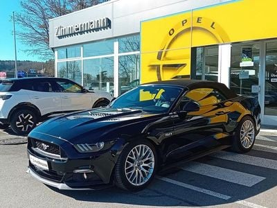 Gebraucht Ford Mustang GT Convertible 421 PS (309 kW) 2016 Iridiumschwarz metallic Cabrio