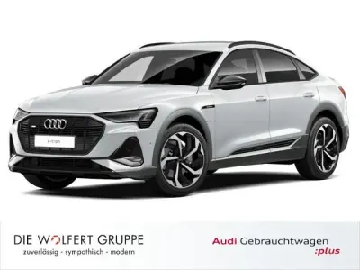Brugt Audi e-tron Sportback S-Line 300 kW (408 HK) 2021 Hvid SUV
