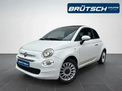 Brugt Fiat 500 Lounge 69 HK (50 kW) 2021 Hvid Cabriolet