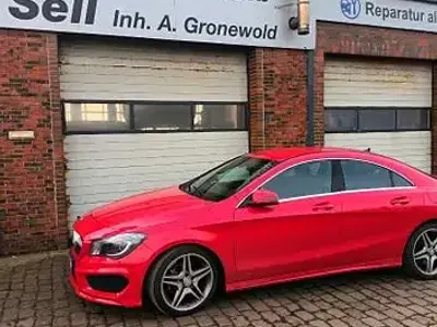 Gebraucht Mercedes CLA180 AMG line 122 PS (89 kW) 2015 Rot Coupé