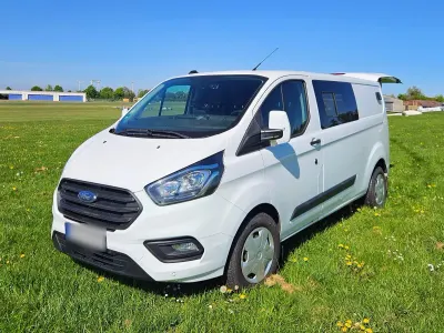 Gebraucht Ford Transit Custom Trend 131 PS (96 kW) 2020 Weiß Van / Kleinbus