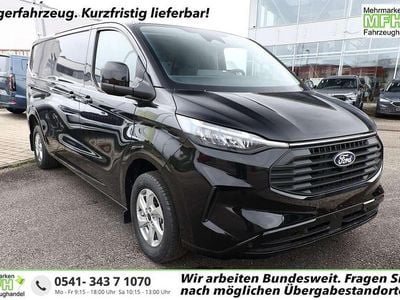 Ny Ford Transit Custom Limited 170 HK (125 kW) 2025 Svart Minibuss