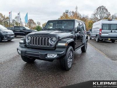 Neu Jeep Wrangler Sahara 272 PS (200 kW) 2025 Schwarz SUV