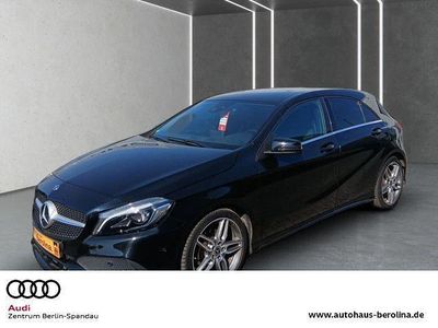 Gebraucht Mercedes A180 AMG line 122 PS (89 kW) 2017 Schwarz Limousine