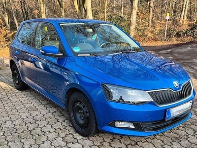 Gebraucht Skoda Fabia Clever 95 PS (69 kW) 2018 Blau Kleinwagen