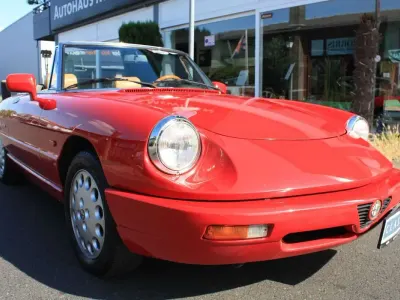 Gebraucht Alfa Romeo Spider 120 PS (88 kW) 1991 Rot Cabrio