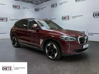 Brugt BMW iX3 Impressive 210 kW (286 HK) 2021 Rød SUV