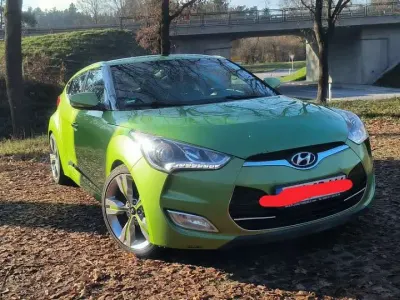 Gebraucht Hyundai Veloster 140 PS (102 kW) 2011 Grün Kleinwagen