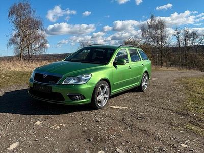 Gebraucht Skoda Octavia RS 170 PS (125 kW) 2012 Grün Kombi