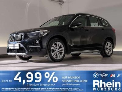 Gebraucht BMW X1 xLine 136 PS (100 kW) 2017 Schwarz SUV