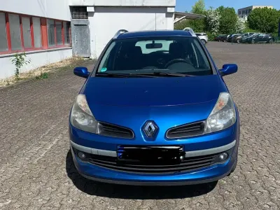 Gebraucht Renault Clio GrandTour 85 PS (62 kW) 2008 Blau Kombi